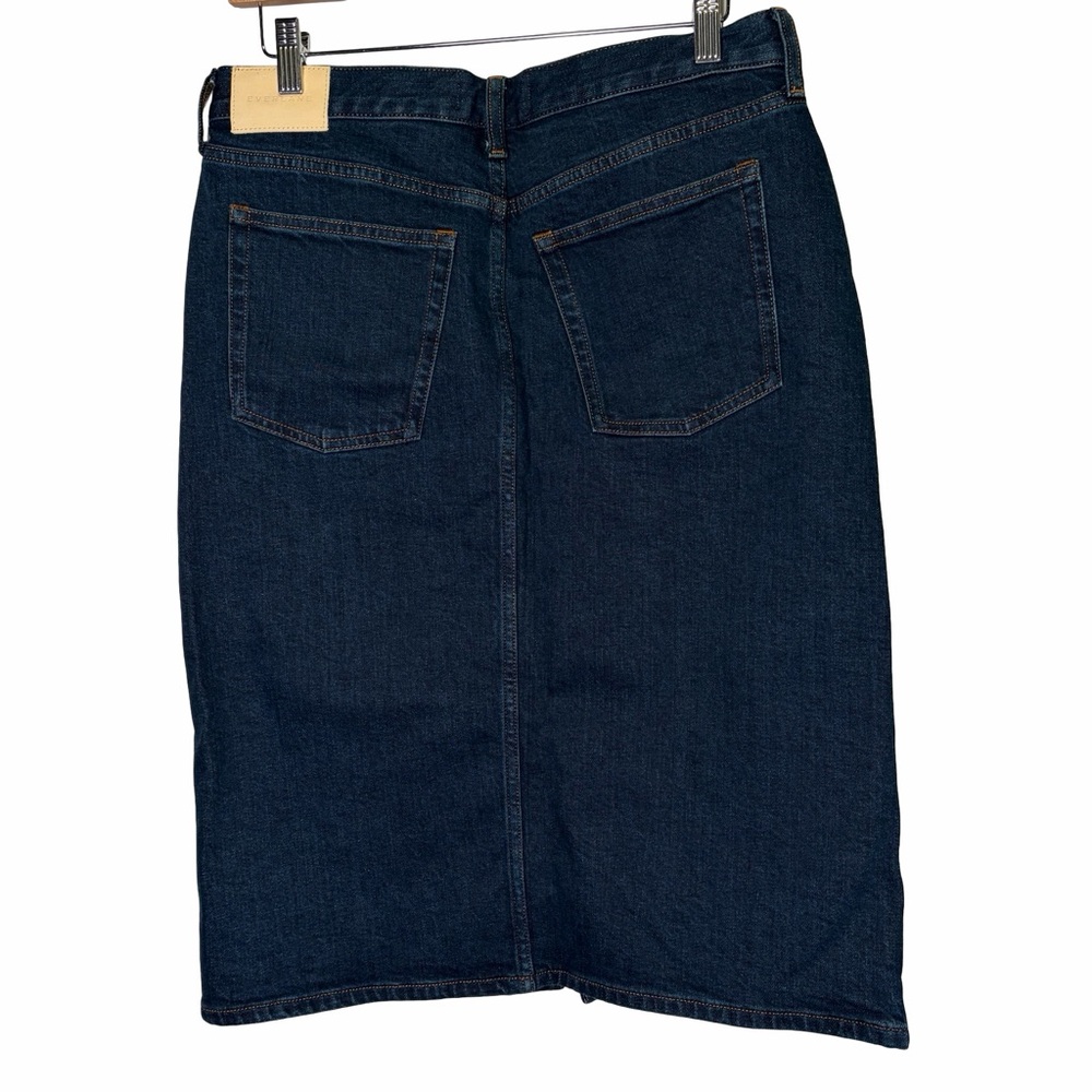 Everlane The Mid-Way Skirt in Deep Rinse, Size 29 NWOT - Picture 7 of 16